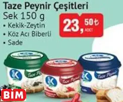 SEK  TAZE PEYNİR ÇEŞİTLERİ